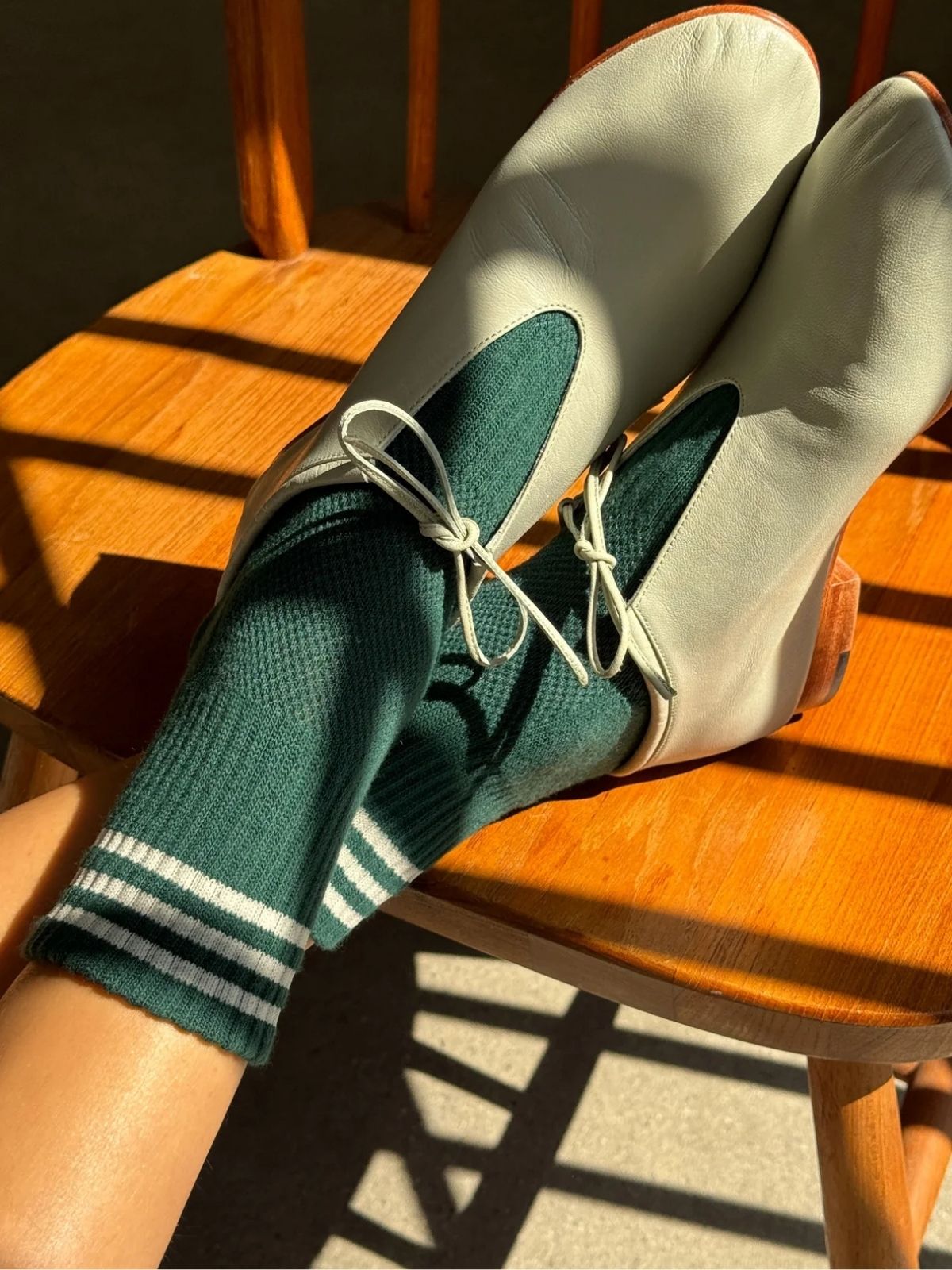 Girlfriend Socks - Hunter Green