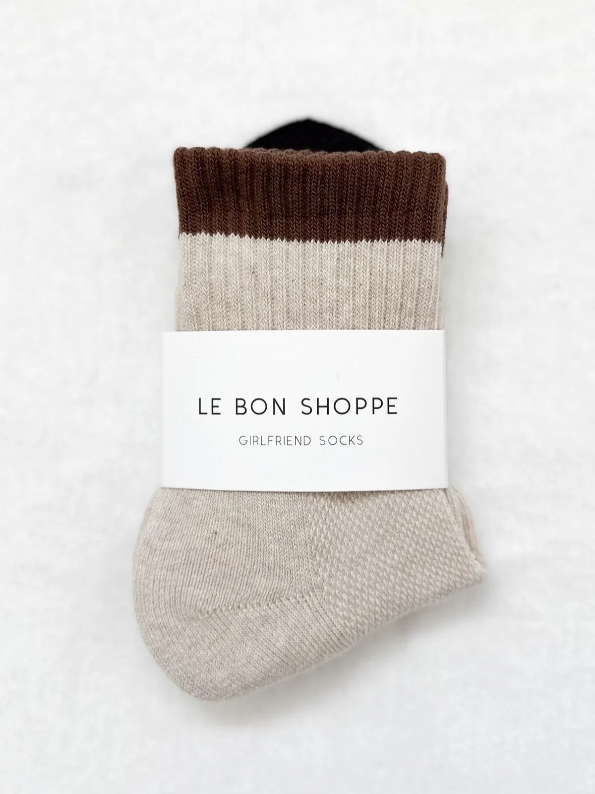 Girlfriend Socks - Black Coffee