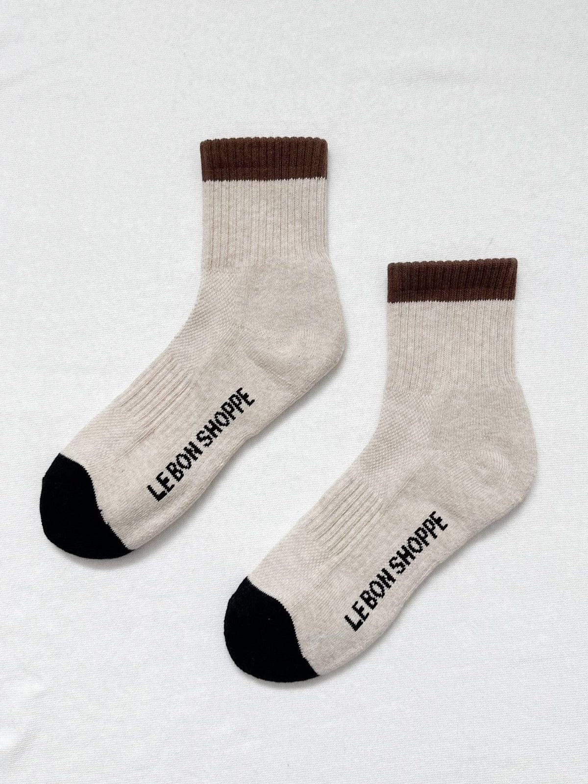 Girlfriend Socks - Black Coffee