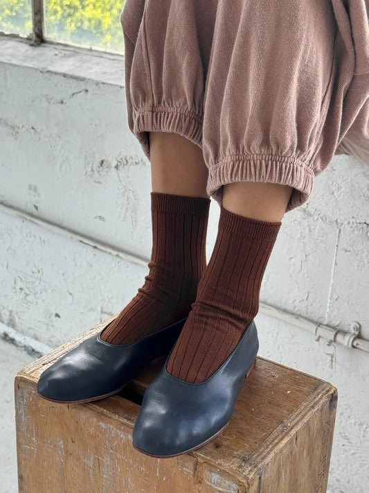 Her Socks - Coffee