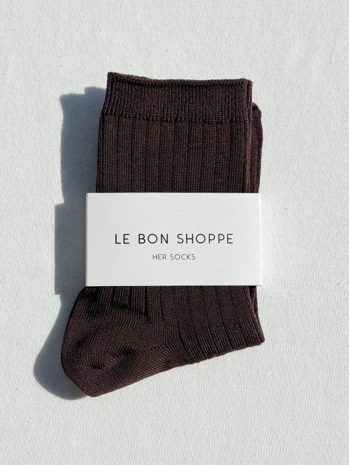 Her Socks - Coffee