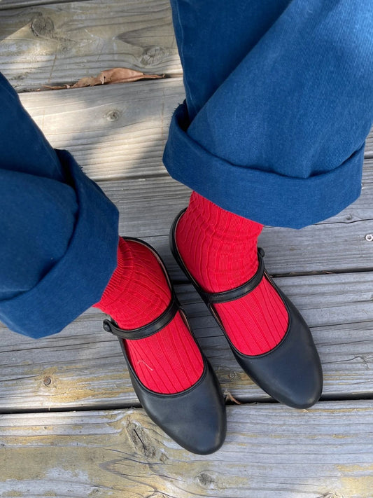 Her Socks - Red