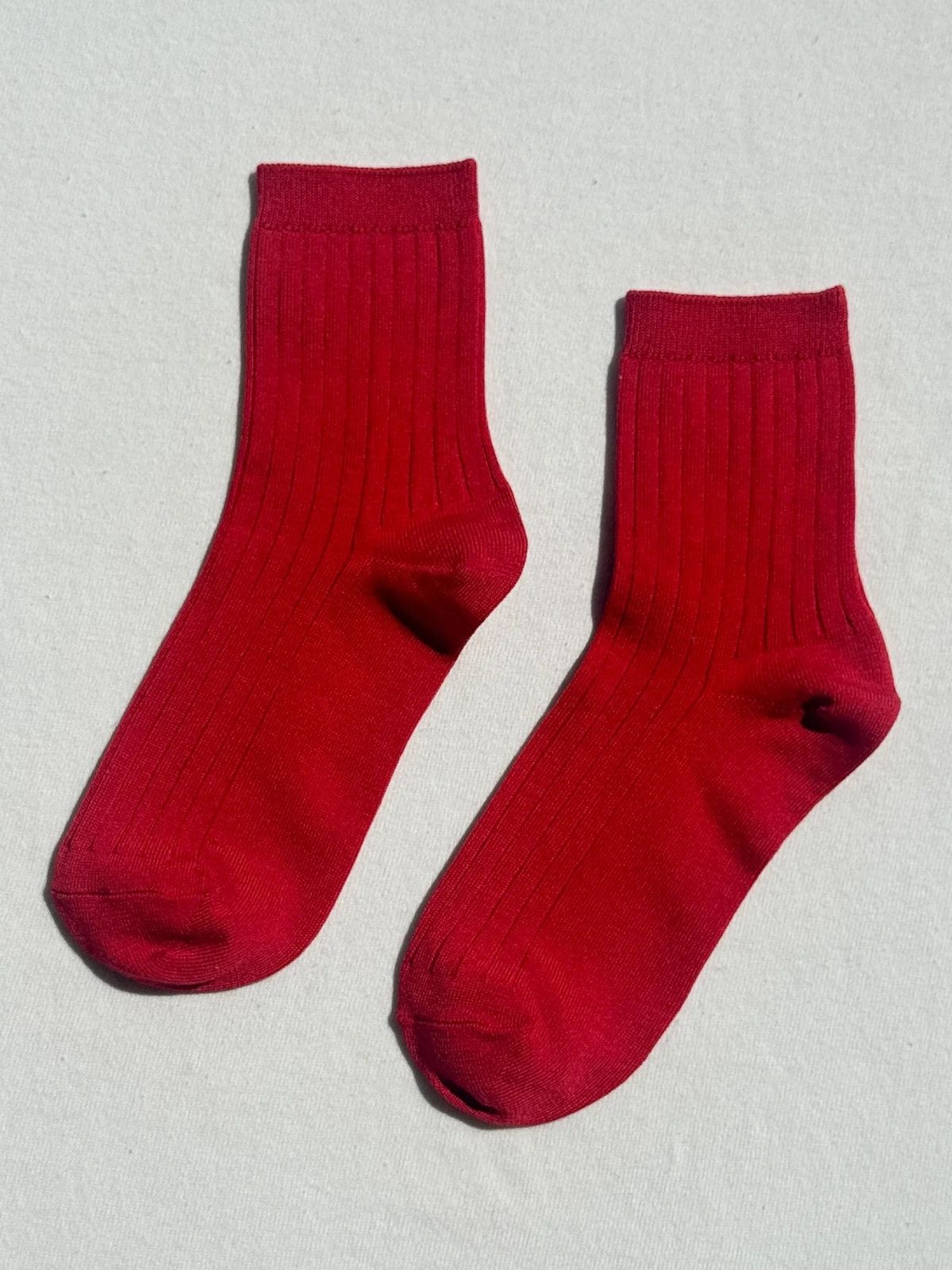 Her Socks - Red