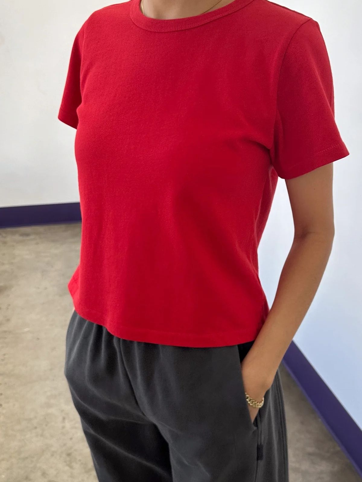 The Little Boy Tee- Chilli
