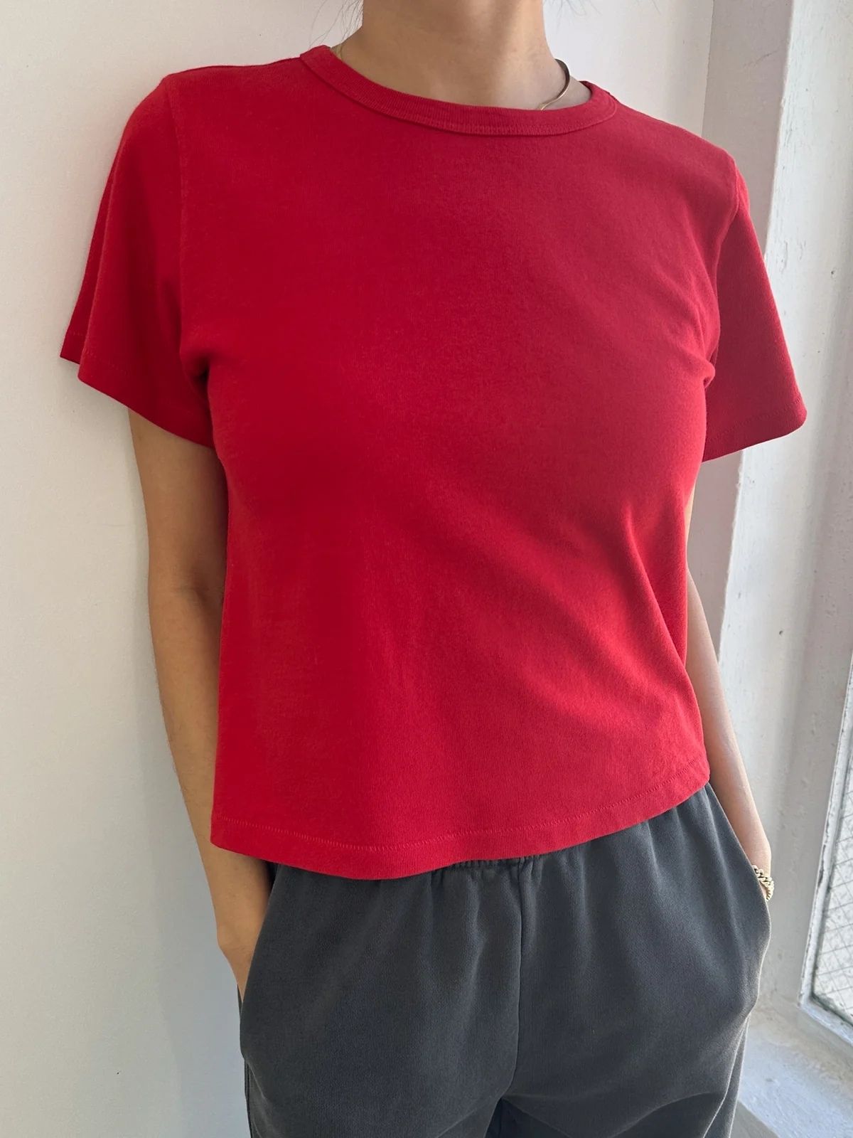 The Little Boy Tee- Chilli