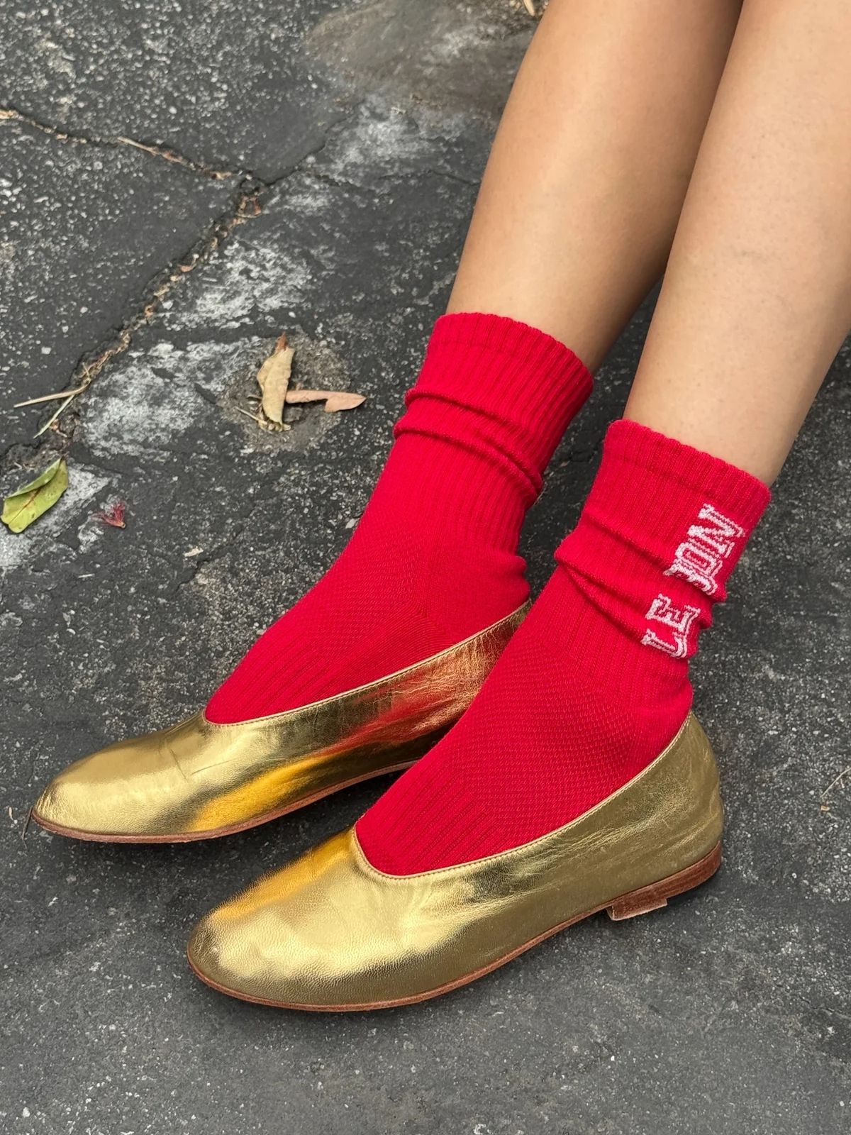 Preppy Socks - Red
