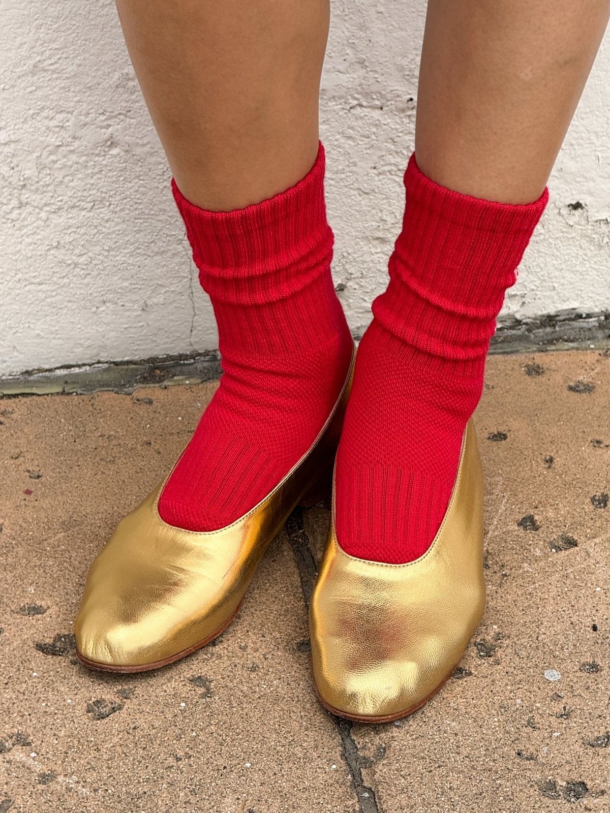 Preppy Socks - Red