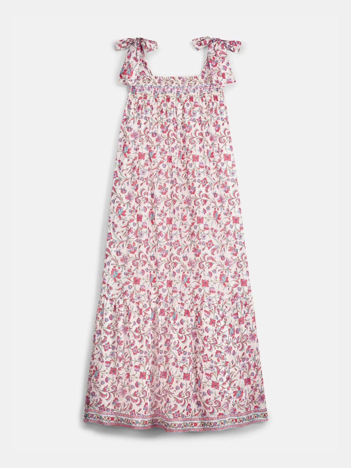 Marcelette Florant Print Dress - Pink