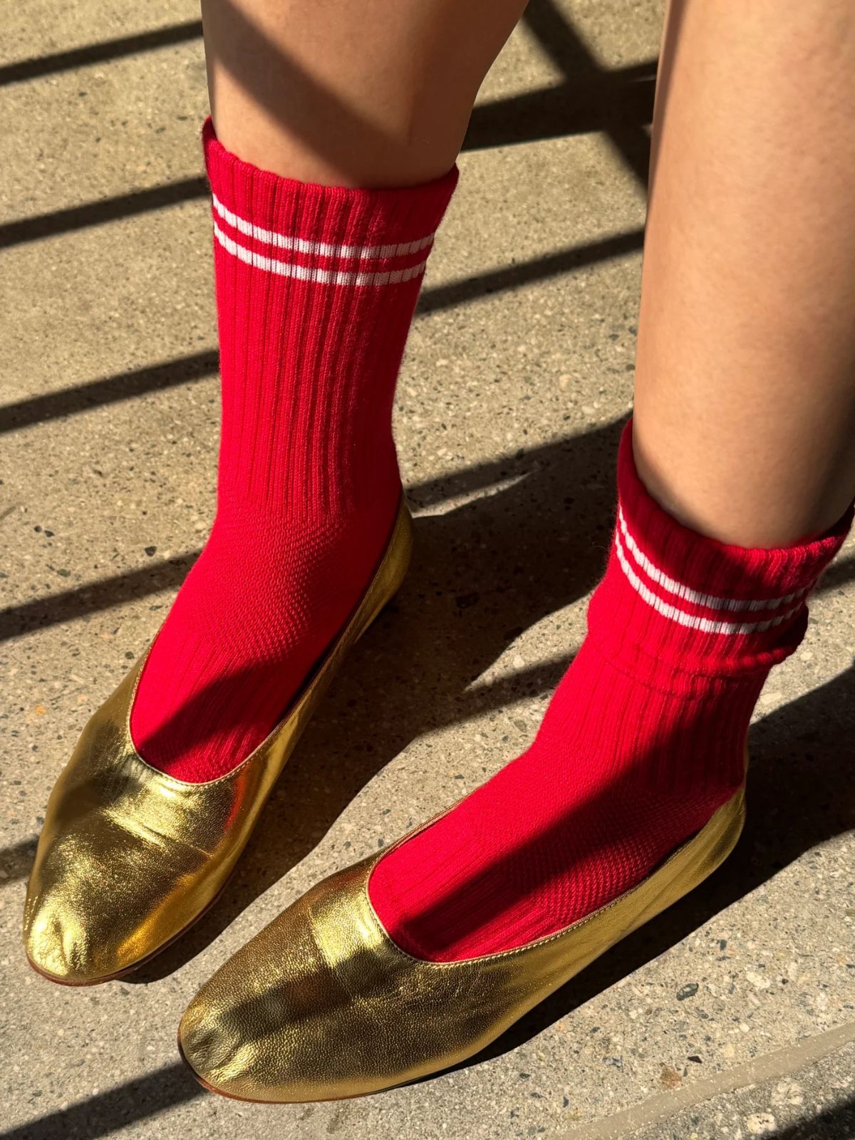 Boyfriend Socks - Red