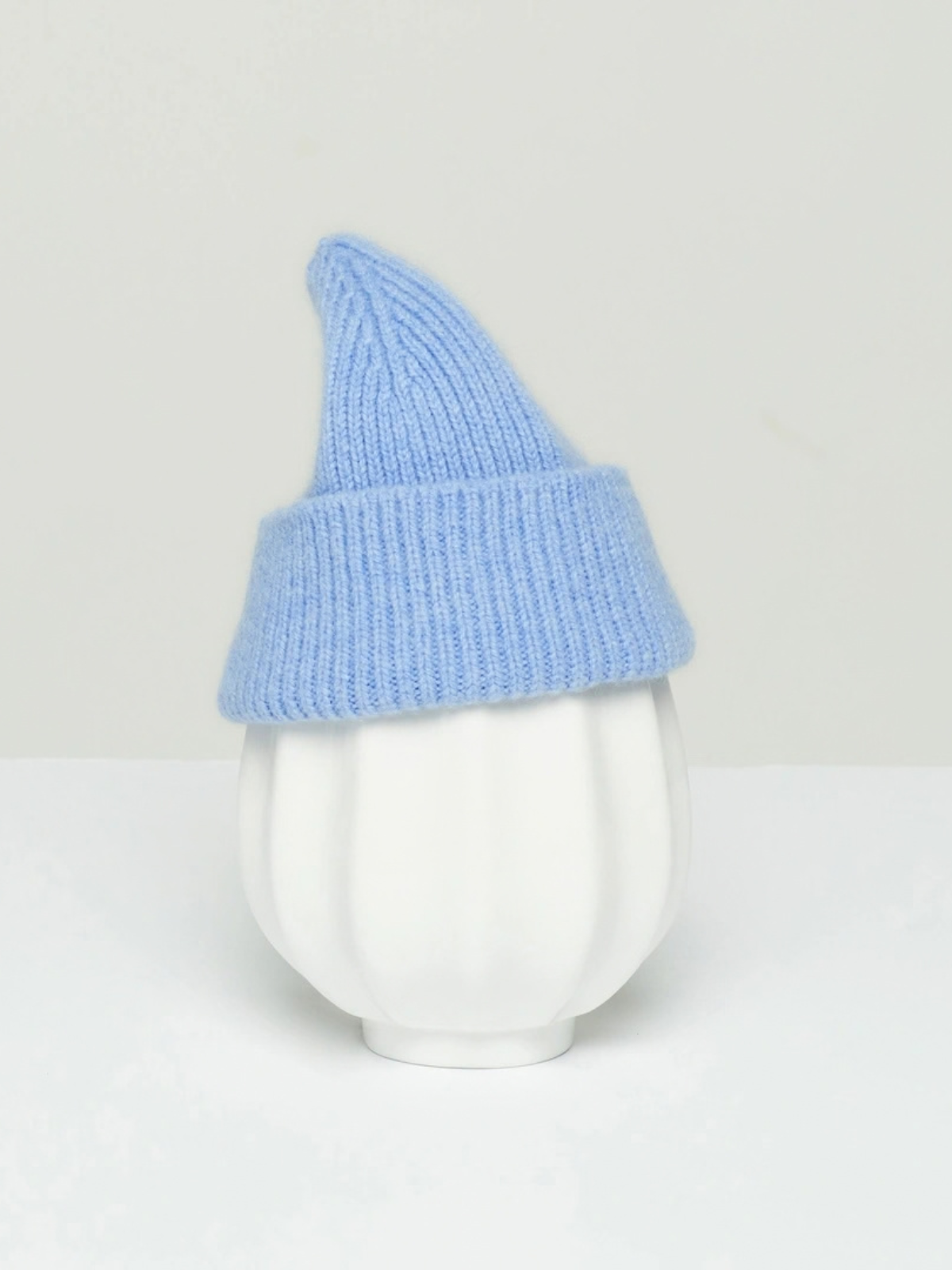 Kids Wool Beanie - Sky Blue