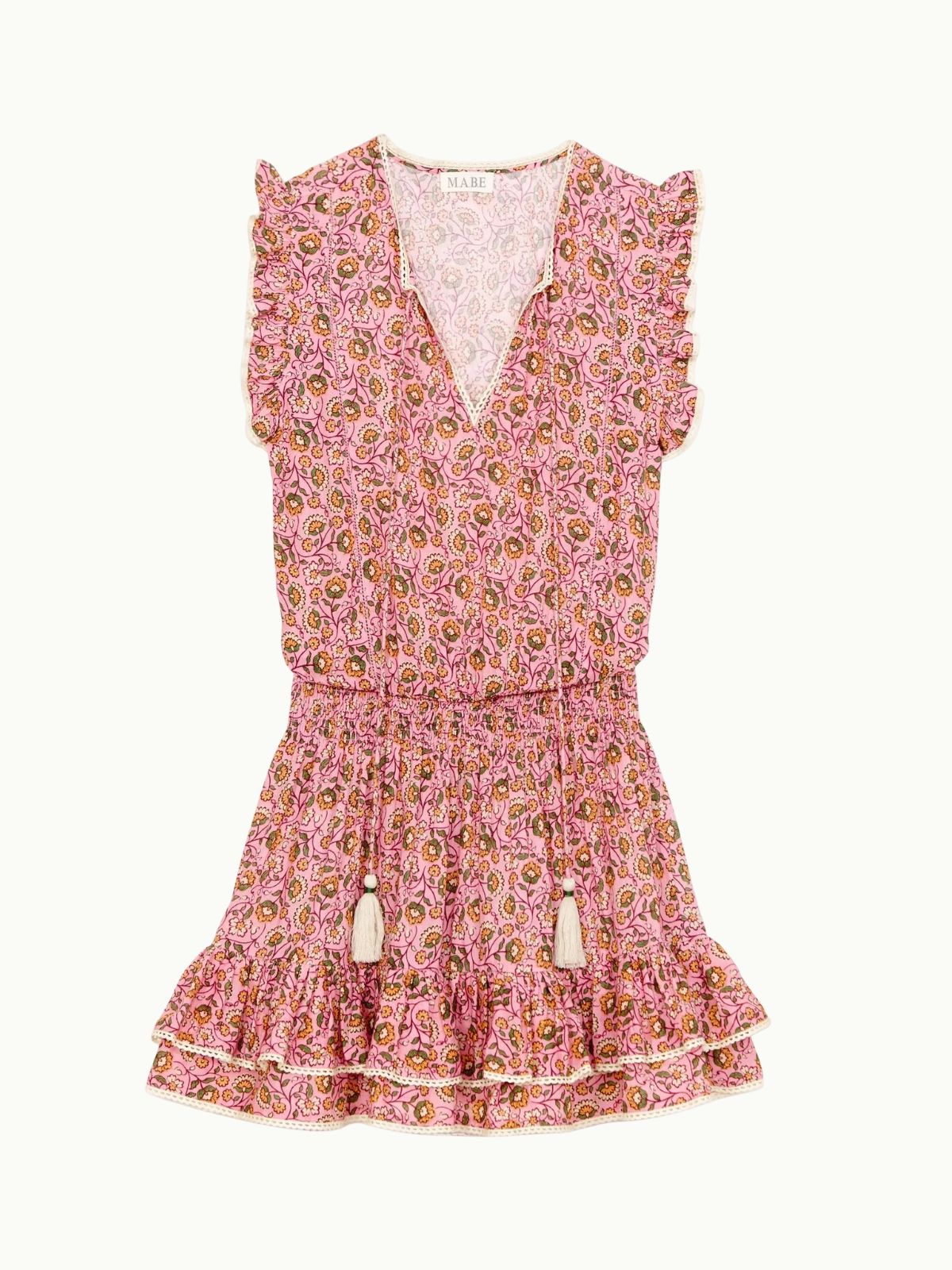Ceci print Sundress - Pink