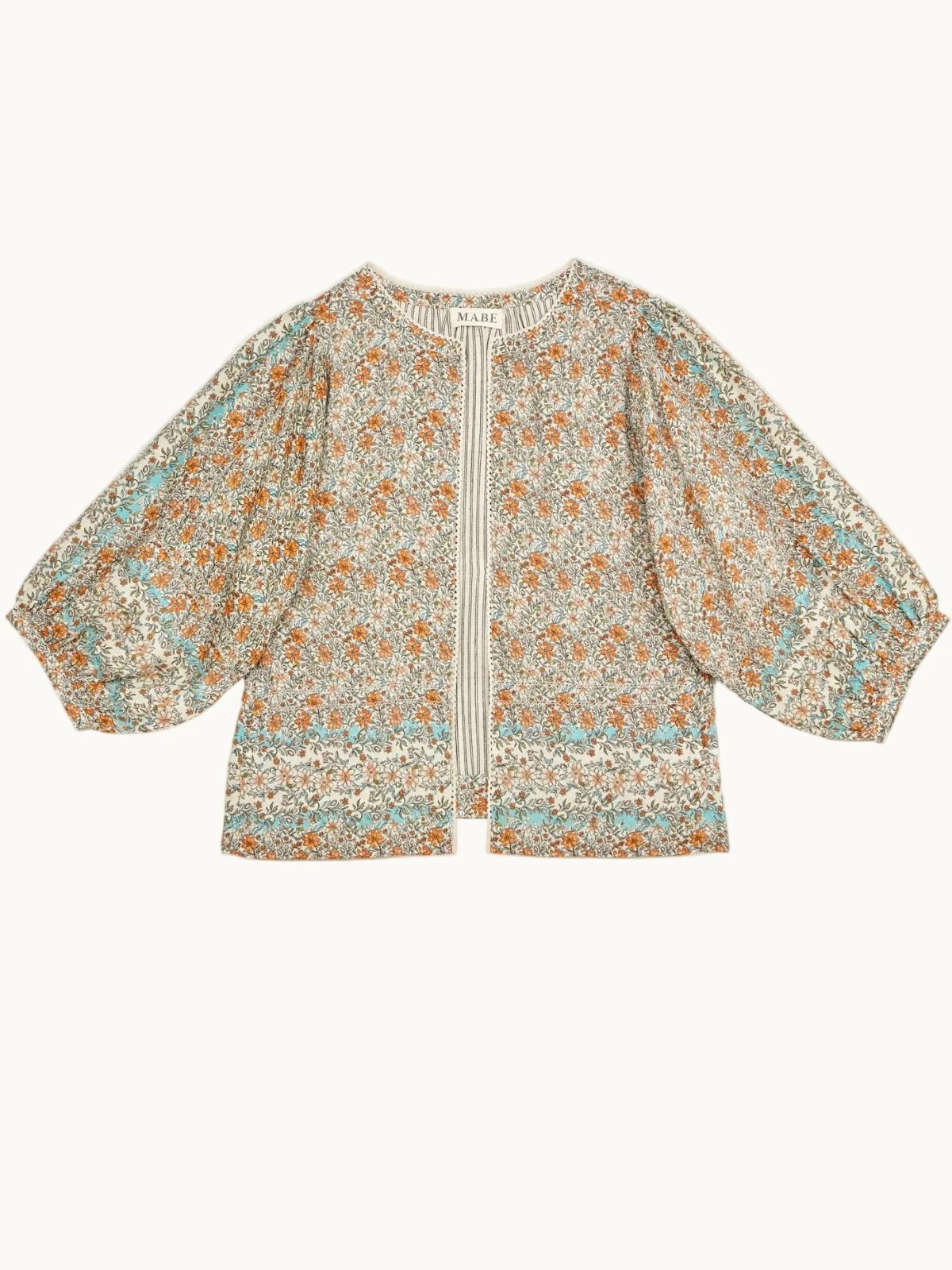 Jaci Print Jacket - Green