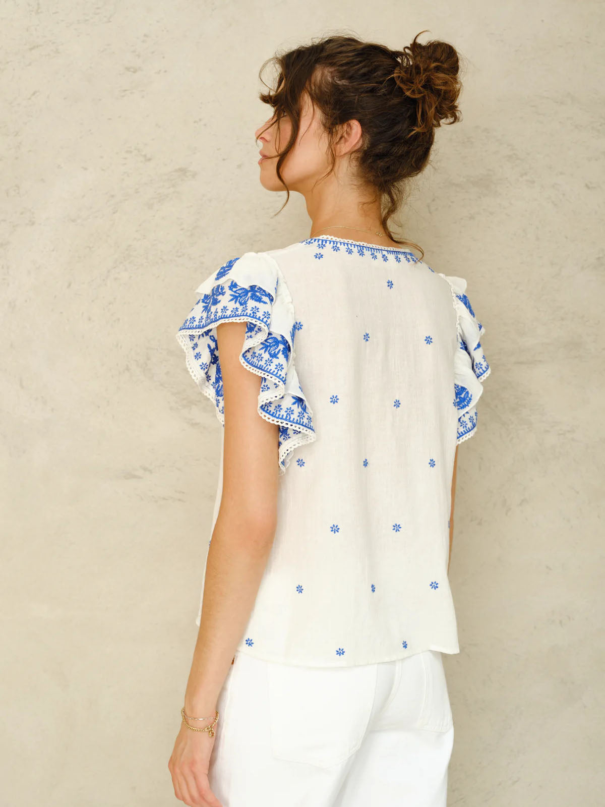 Mina Short Sleeves Top