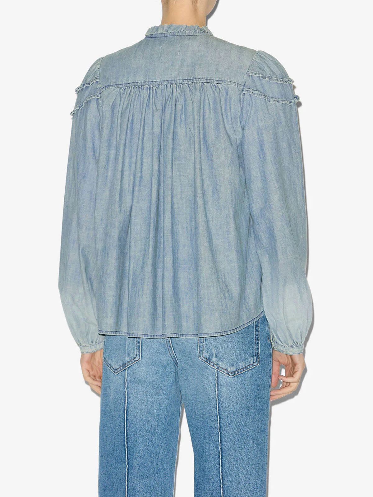 Milya Chambray Blouse