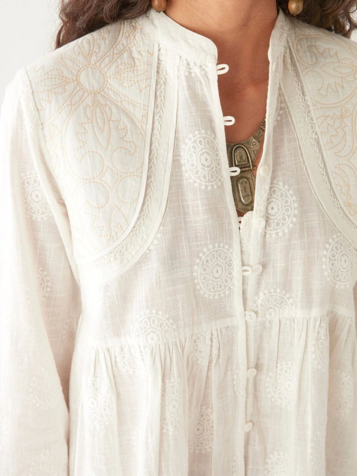 Ariana Embroidered Blouse