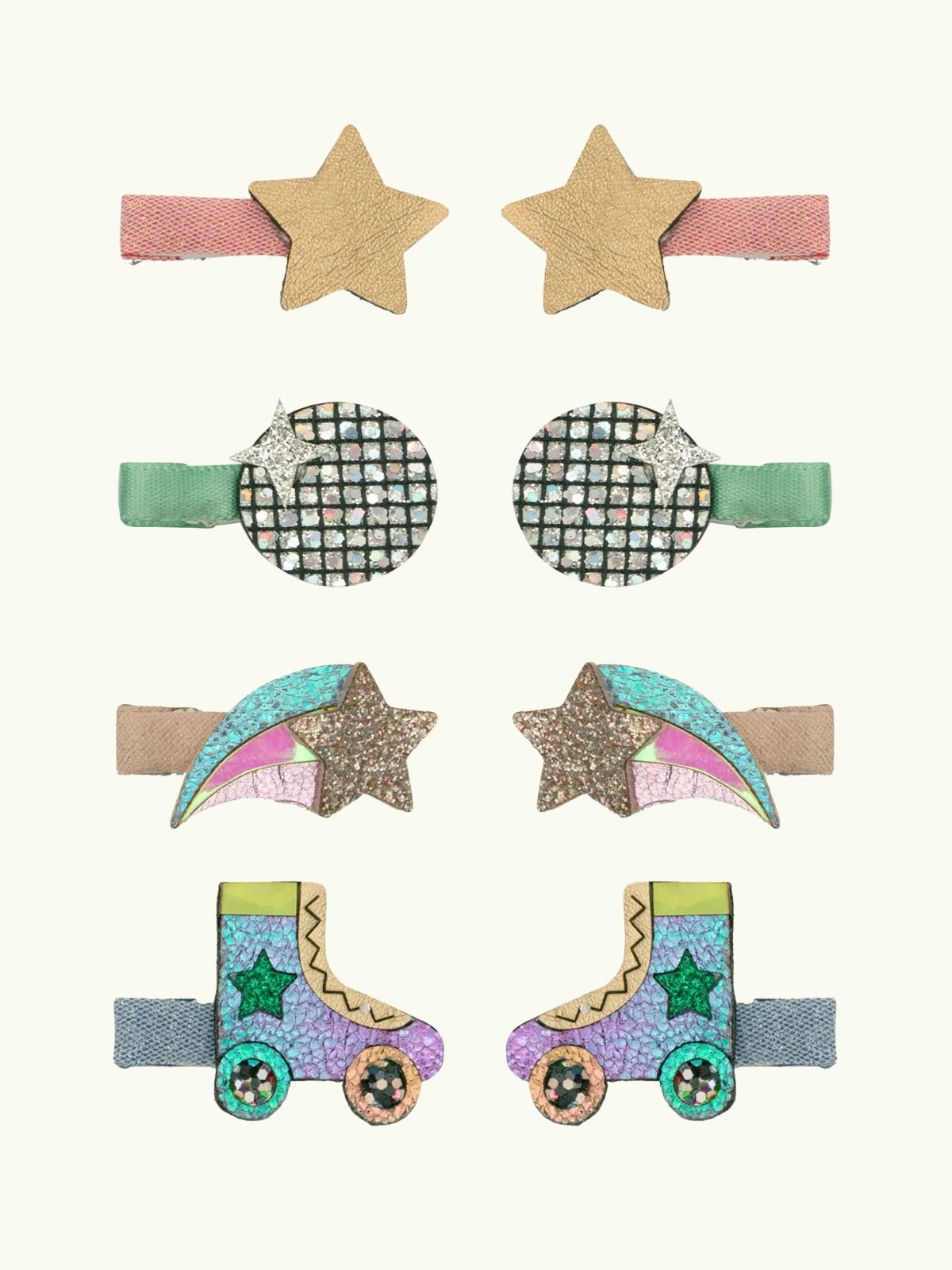 Disco Diva Mini Clips - Multi