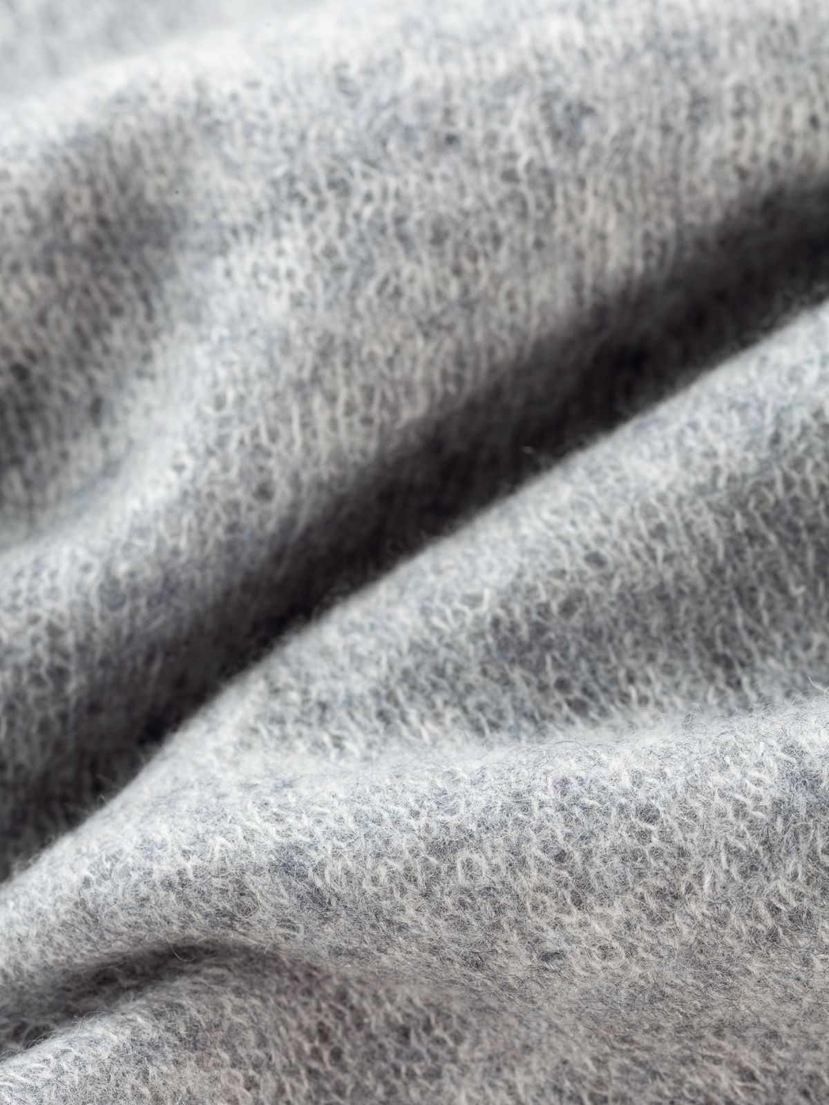 Cashmere Scarf - Melange Grey