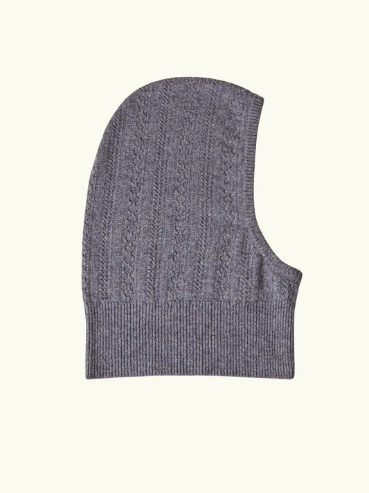 Agnes Twisted Hood - Grey