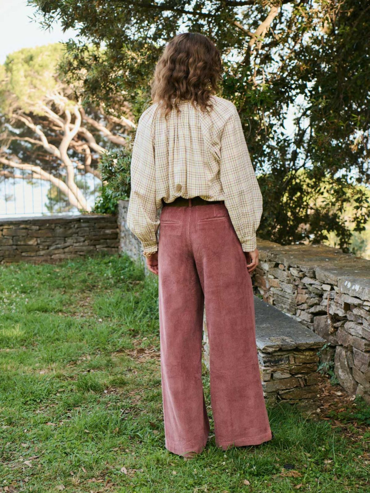 Pedro Cord Trousers - Brick