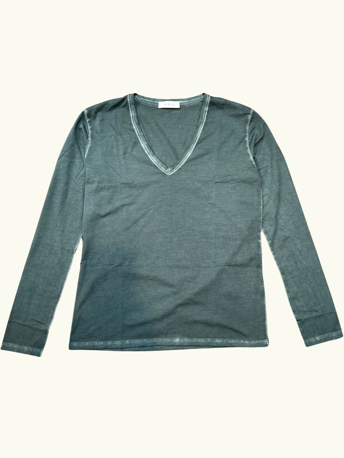 Chloe Long Sleeve T-Shirt - Khaki