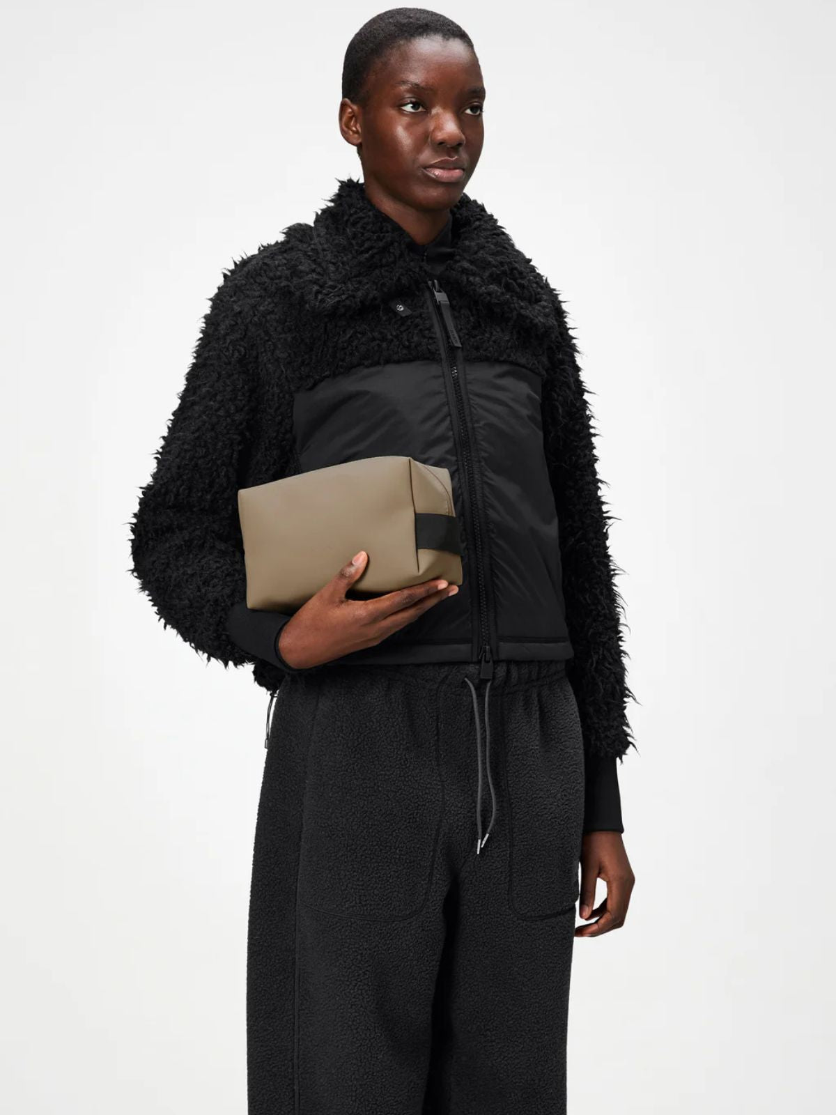 Small Wash Bag - Beige