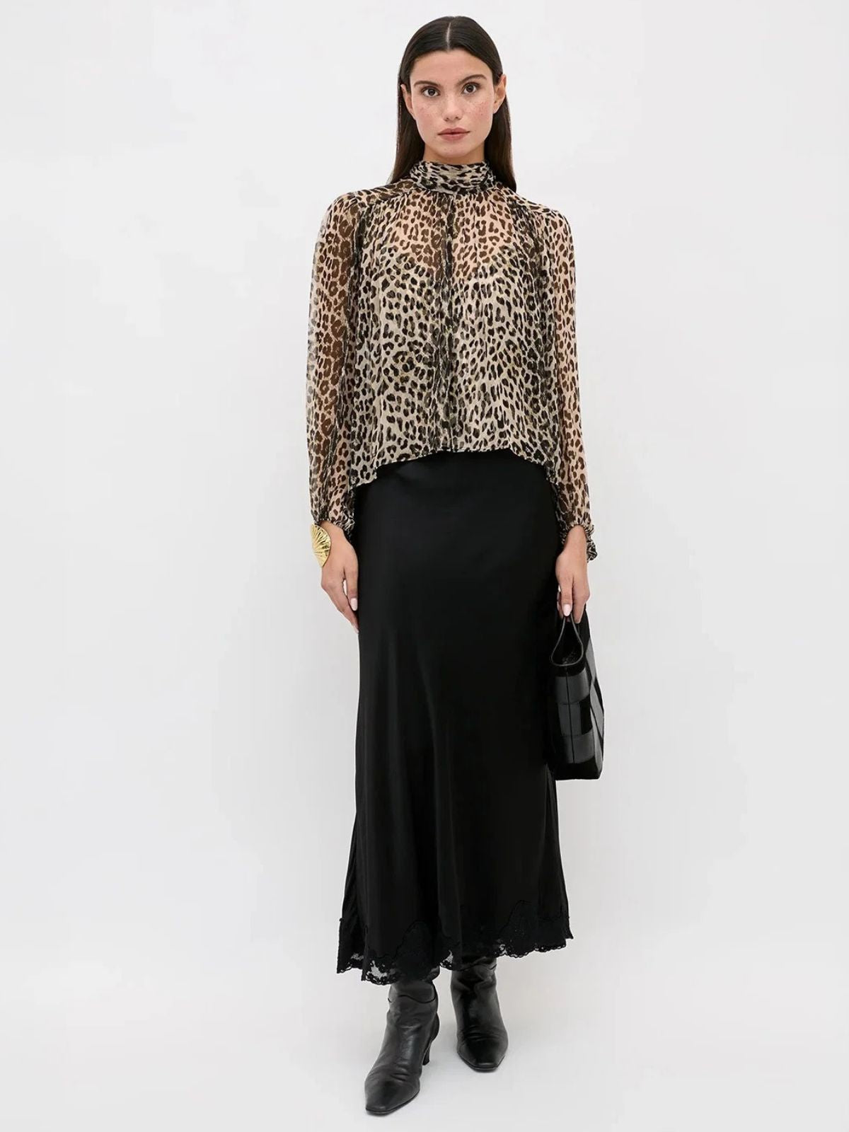 Rya Blouse - Leopard