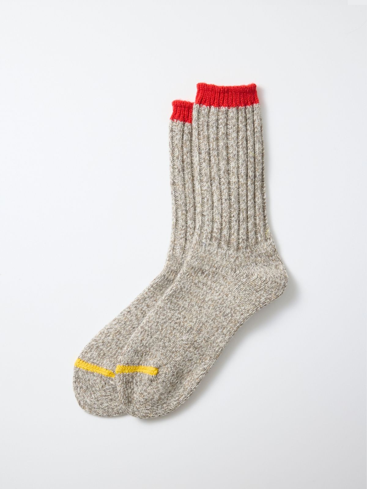Ragg Socks - Red/Yellow