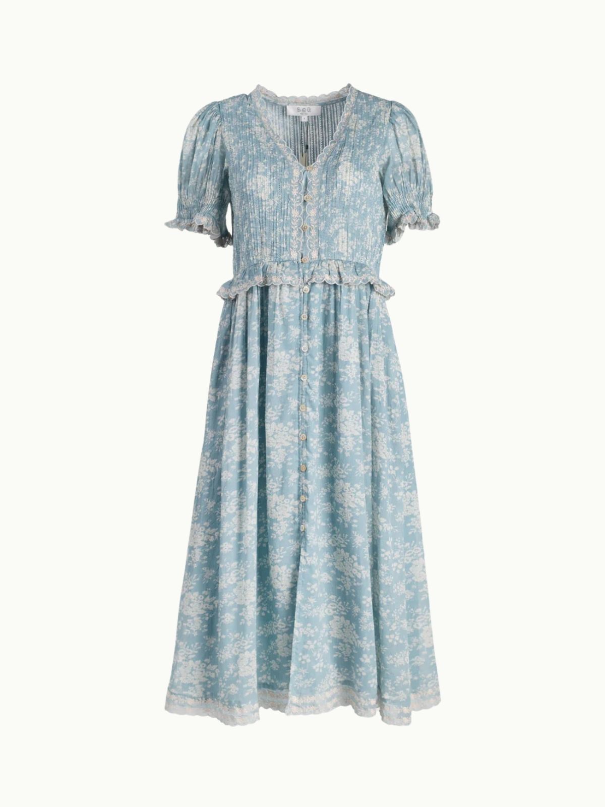 Iris Fashion - SEA NY - Kirsten Print Dress - Sky