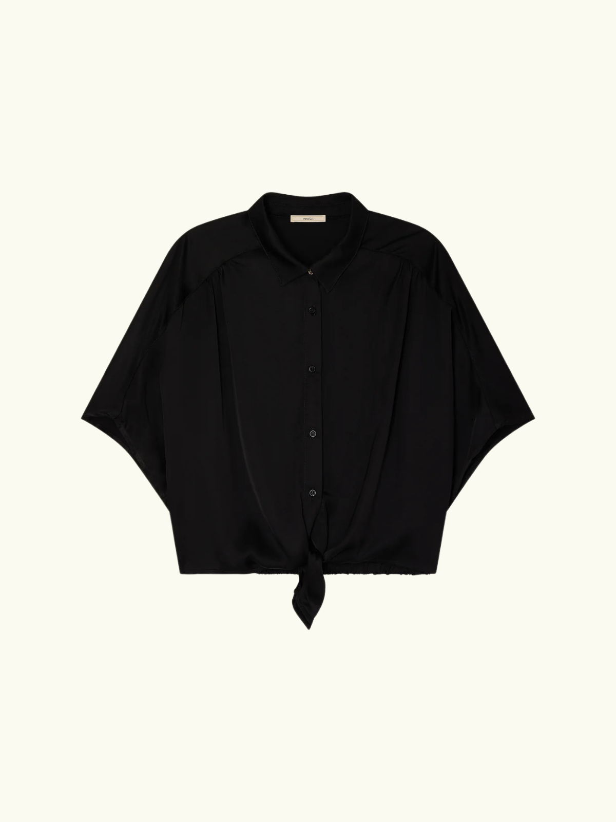 Alfassa Night Blouse - Black