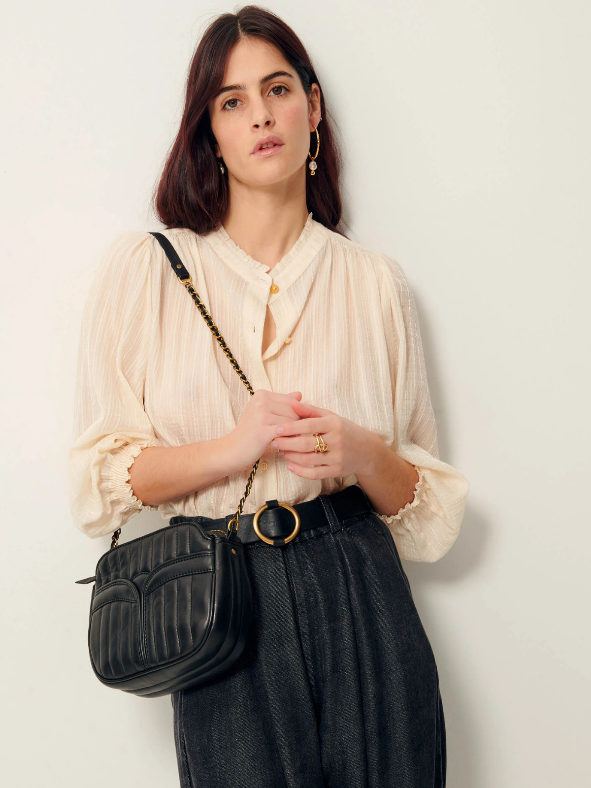 Divine Leather Bag - Black