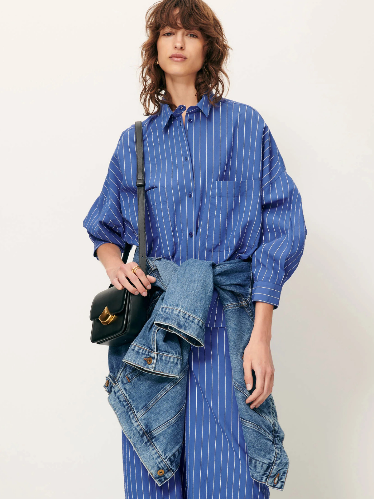 Fontania Oversize Stripe Shirt