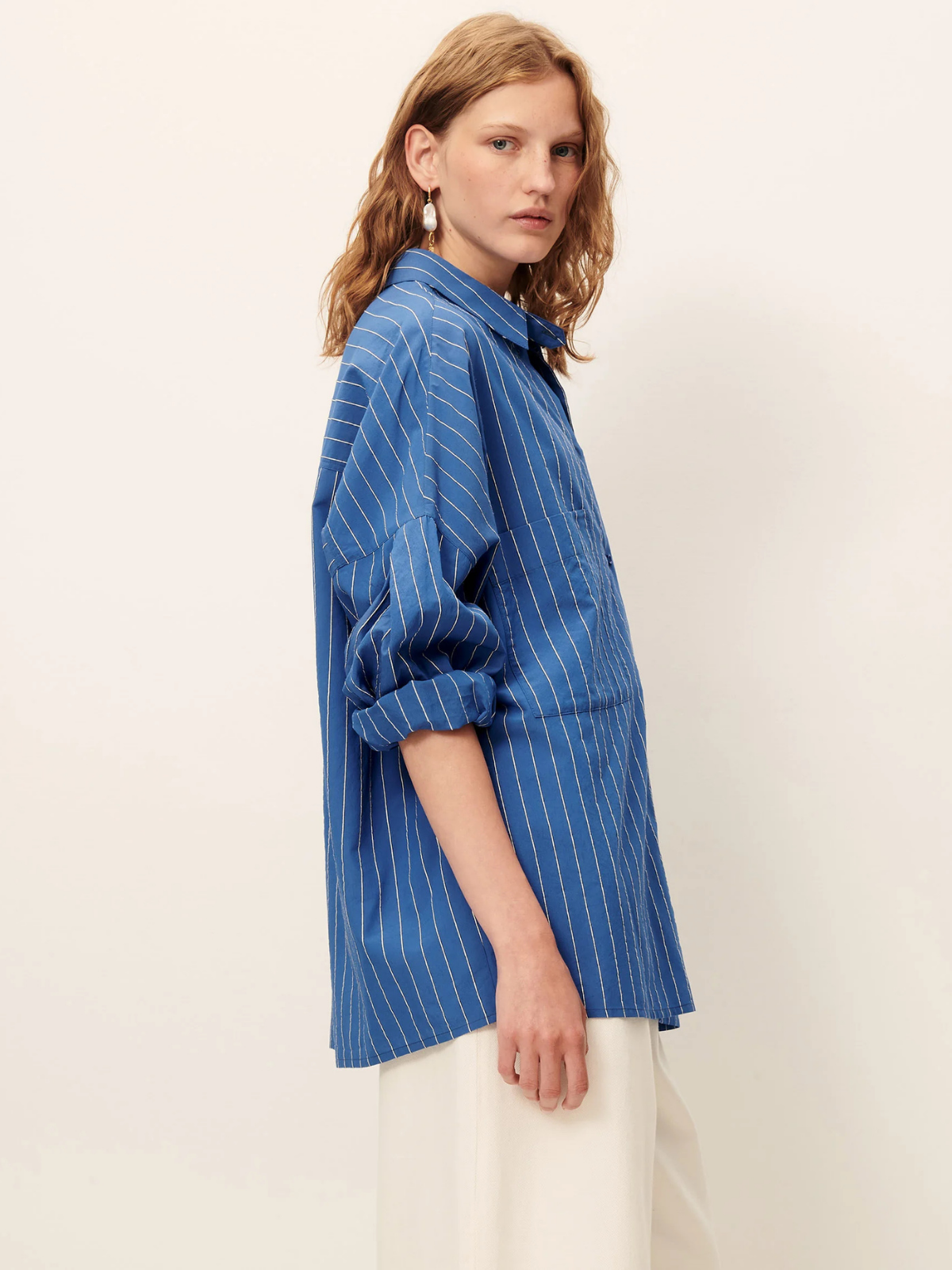 Fontania Oversize Stripe Shirt