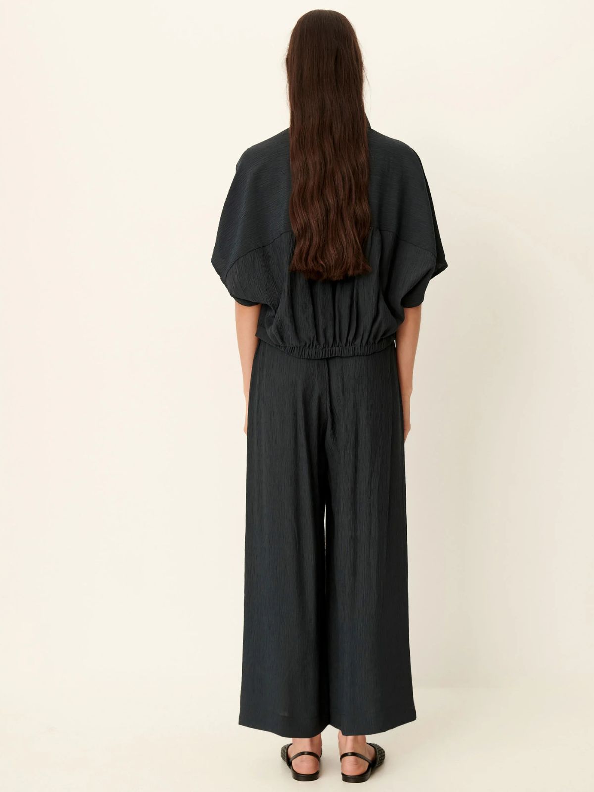 Isla Minima Wide Pants - Smoke Green