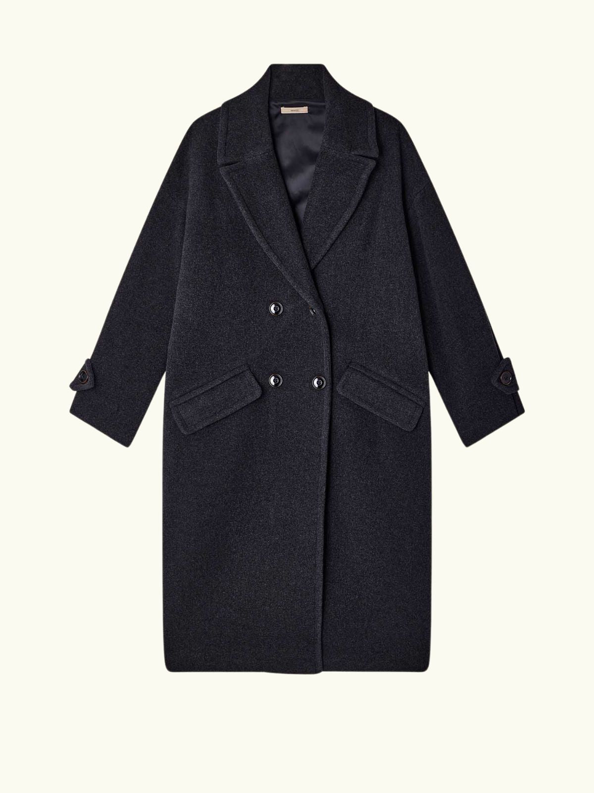 Mia Coat - Charcoal