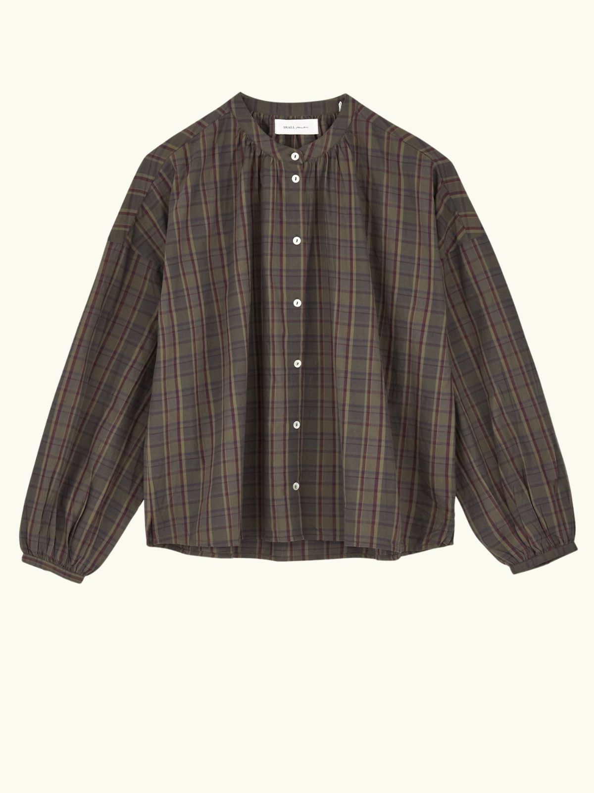 Cilla Check Shirt - Brown