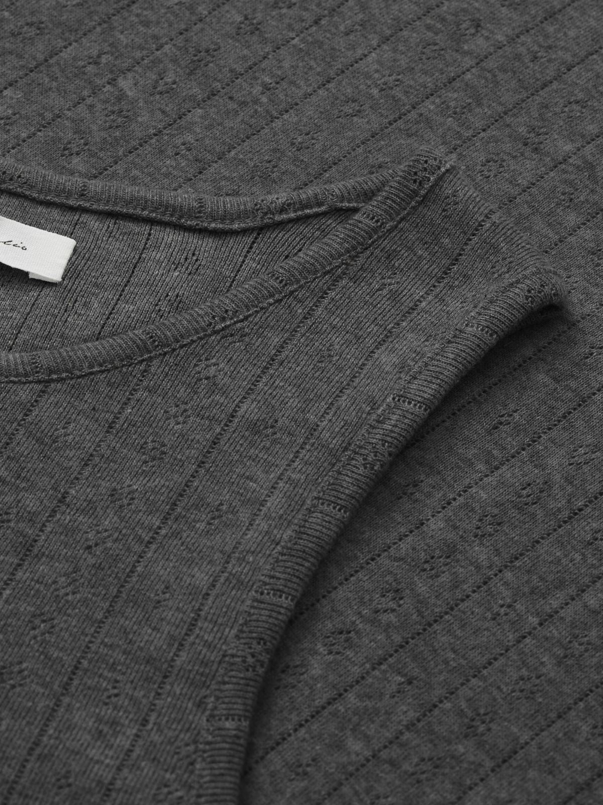 Edie Tank Top - Dark Grey Melange