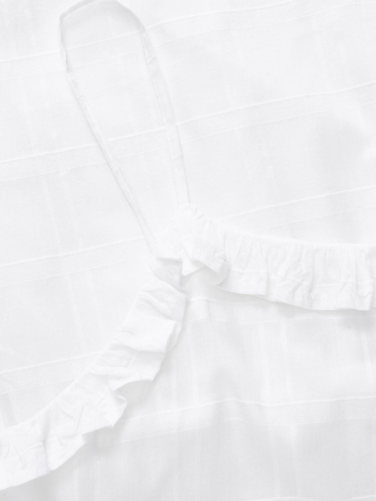 Iris Fashion - SKALL STUDIO - Fiore Frill strap Dress - White