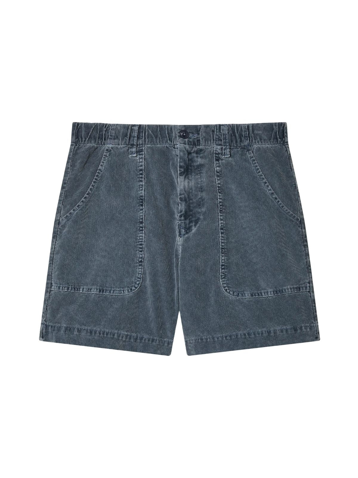 Iris Fashion - S.K.U - Corduroy Short - Faded Navy