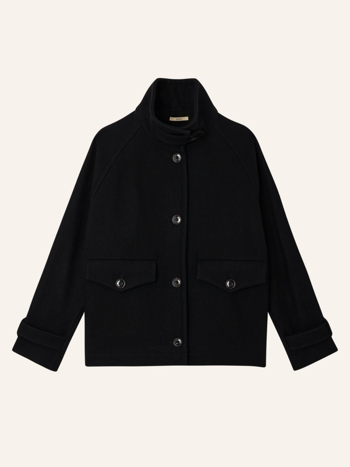 Lee Wooly Coat - Black