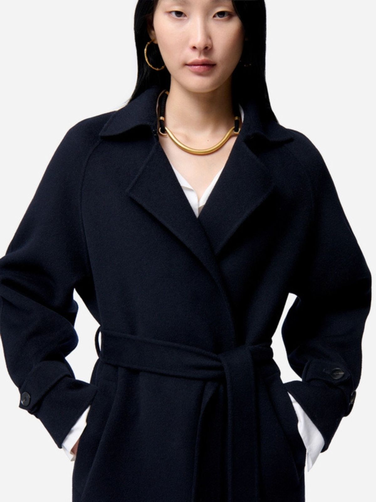 Faro Coat - Navy