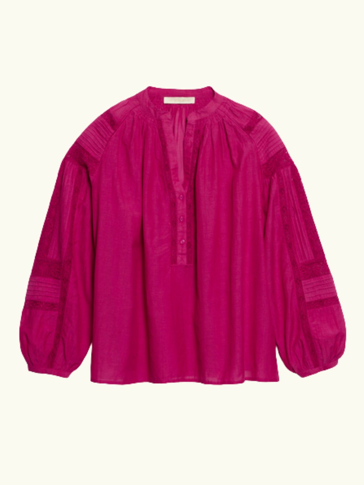 Nipoa Blouse - Fuchsia