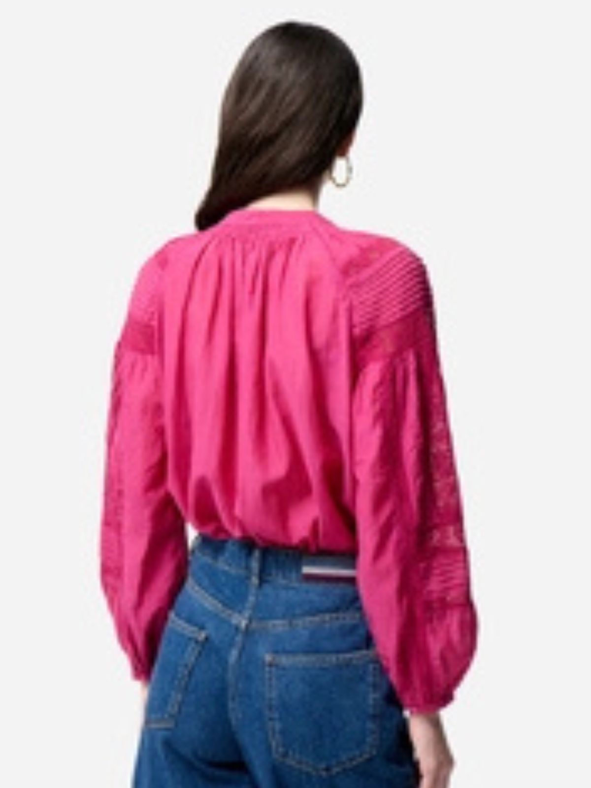 Nipoa Blouse - Fuchsia