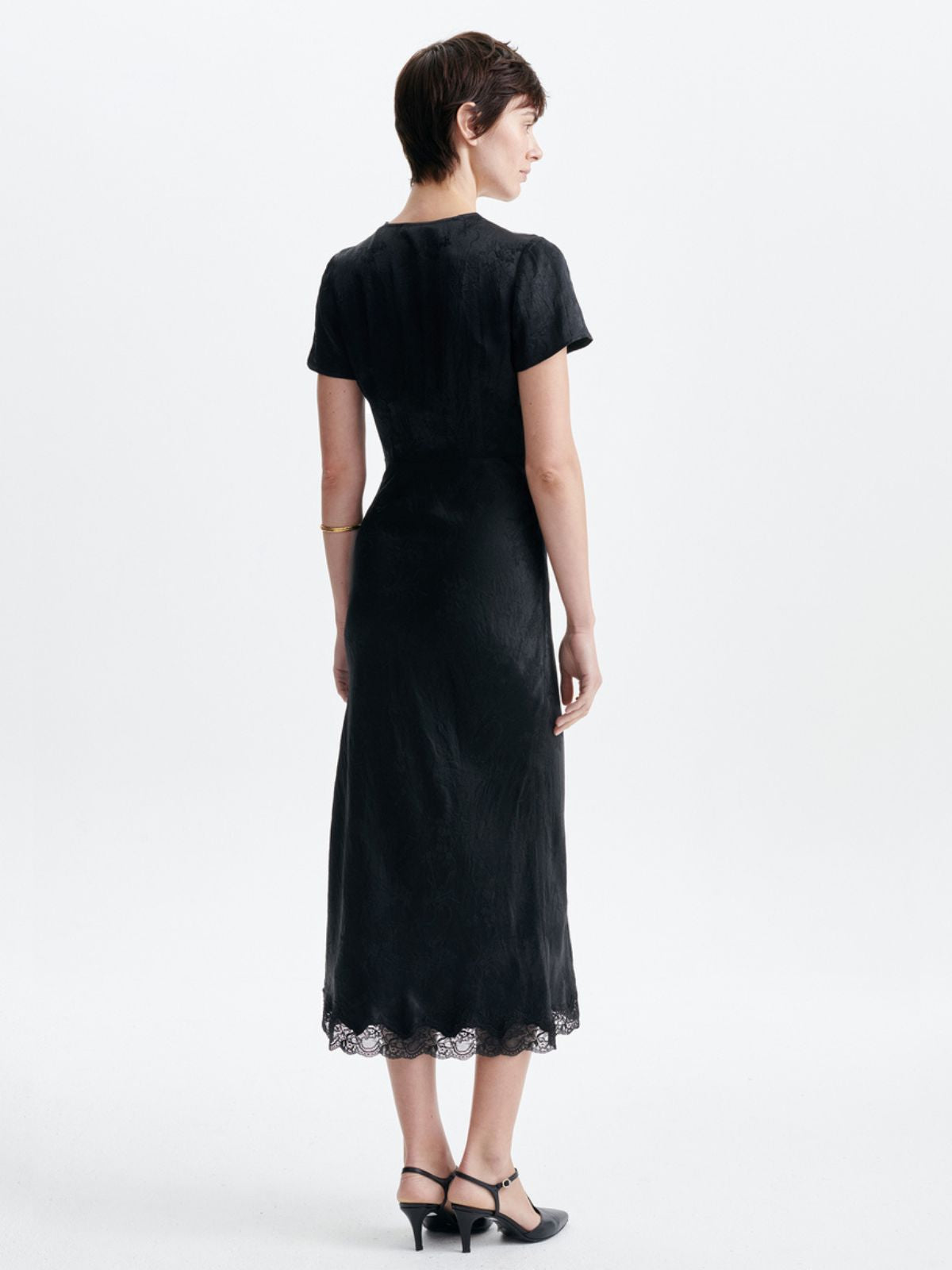 Hollie Lace Dress - Black
