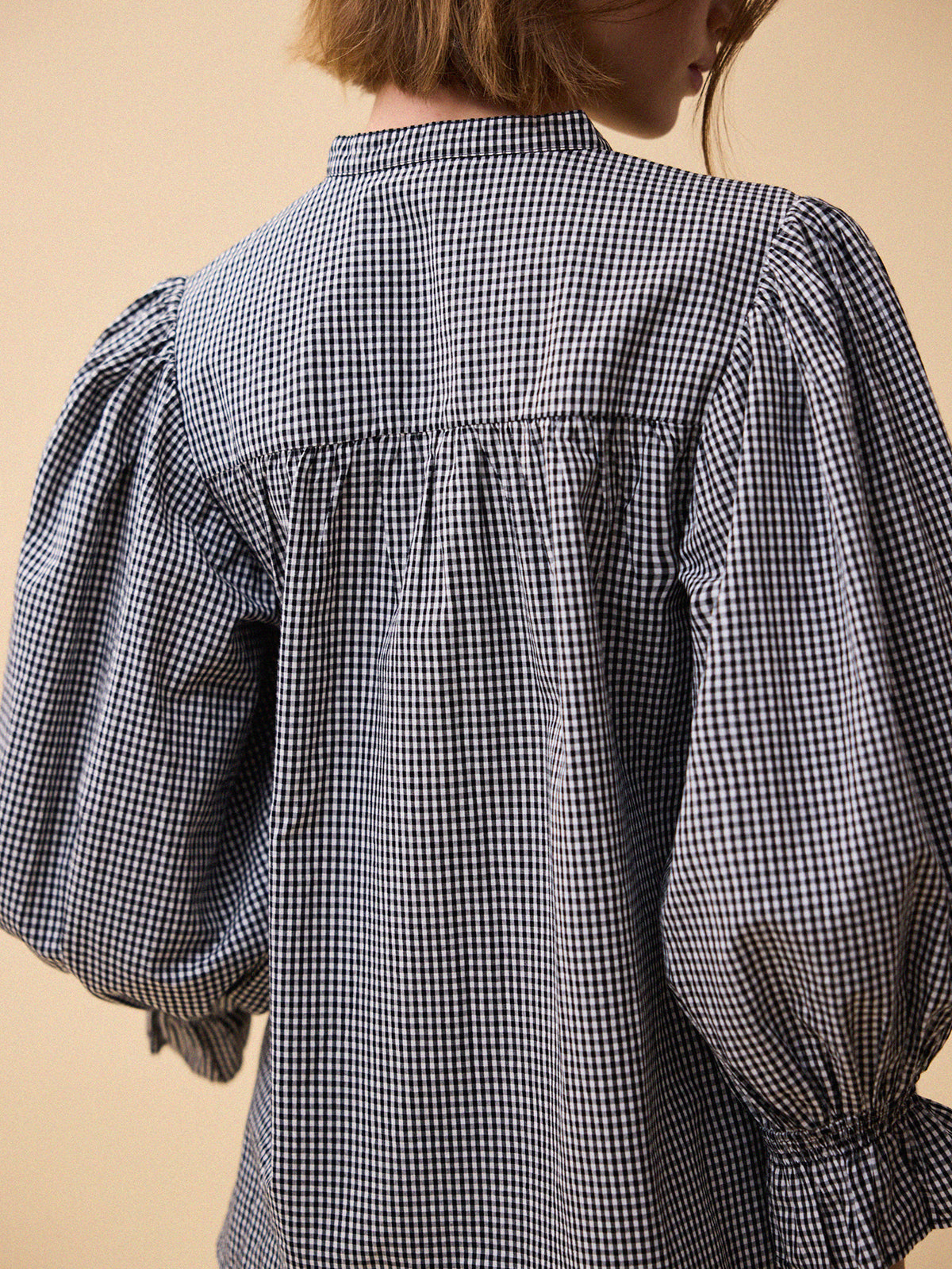 Jamie Gingham Blouse
