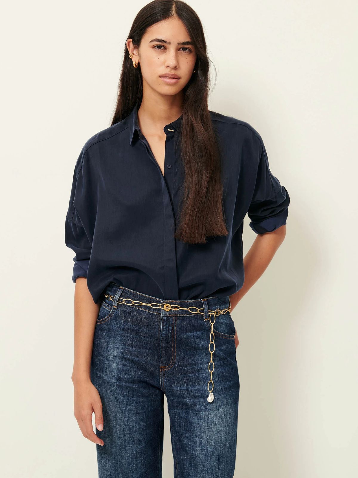 Lady D Shirt - Navy