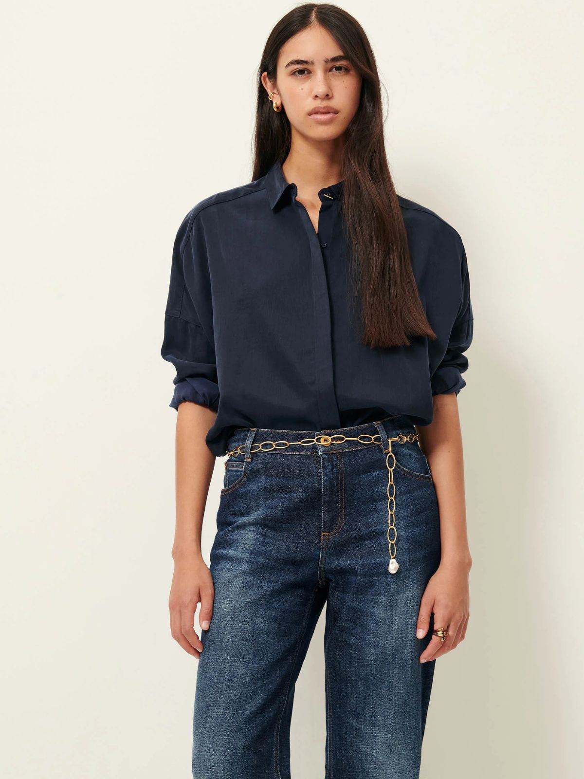 Lady D Shirt - Navy