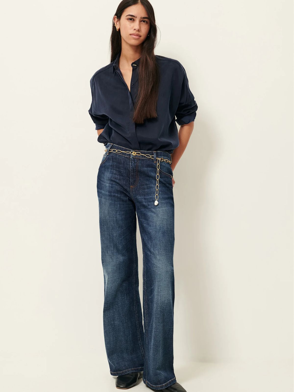 Lady D Shirt - Navy
