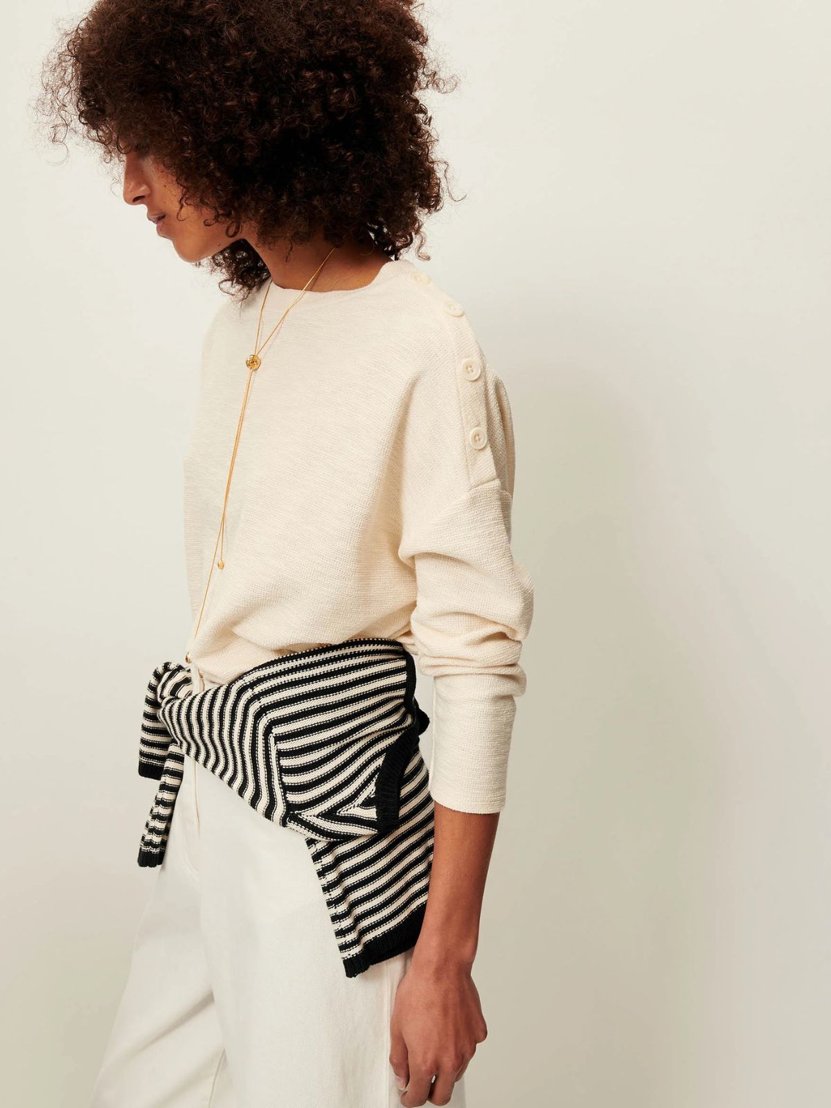 Austin Shoulder Tab T-Shirt