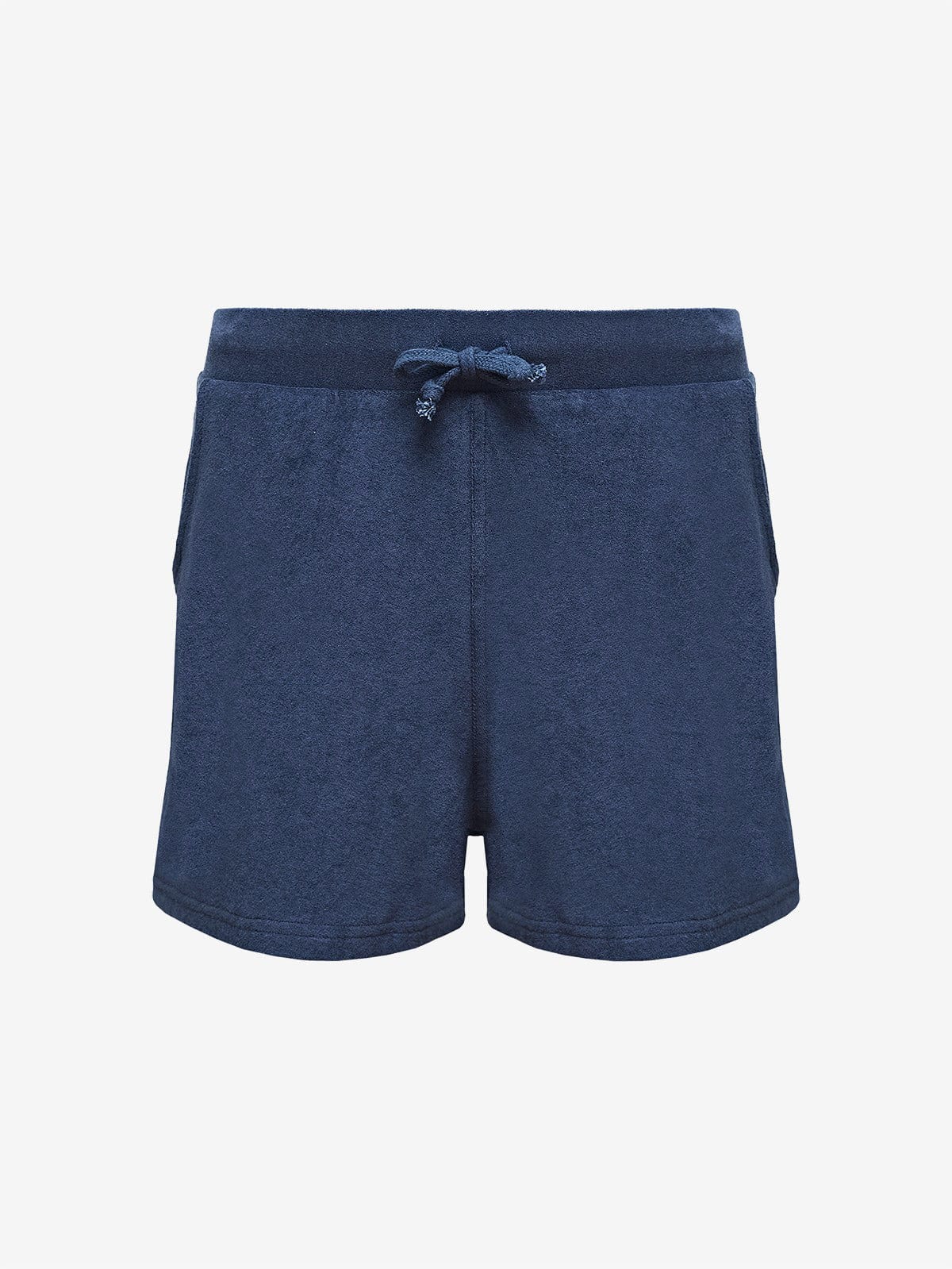 Iris Fashion - BY IRIS - Kiara Terry Towelling Shorts - Navy
