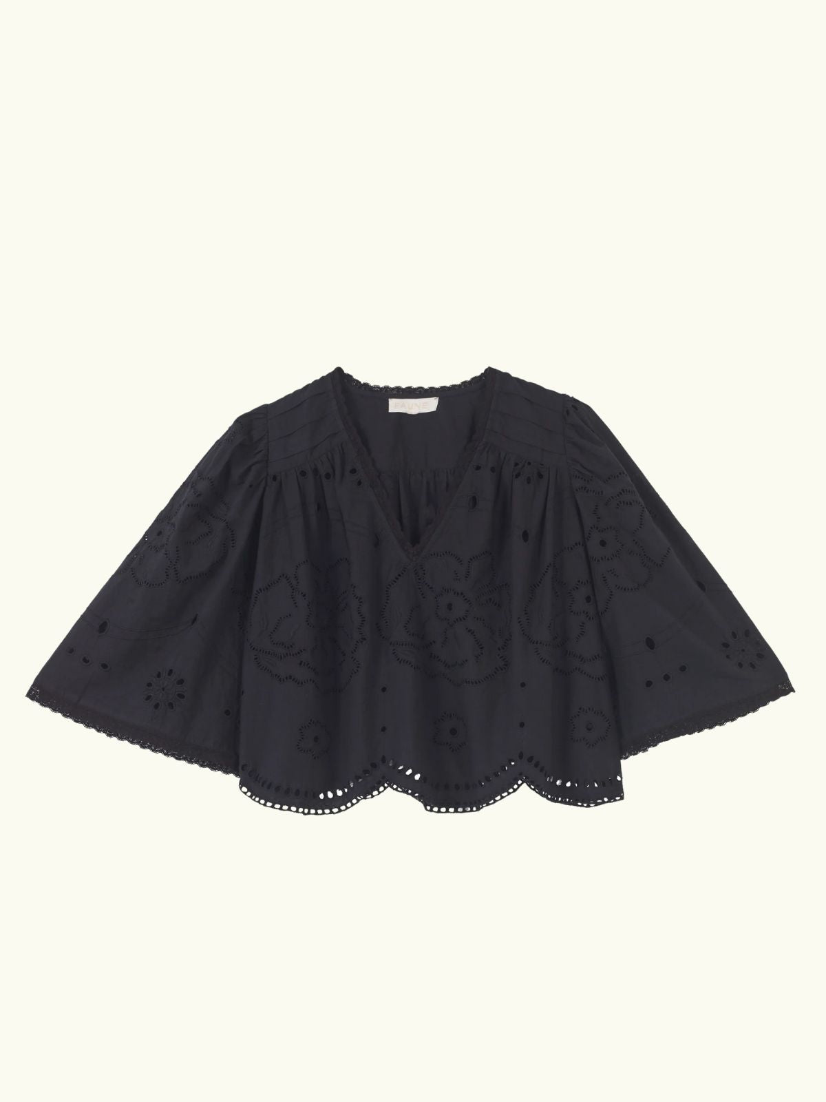 Mabel Cutwork Embroidered Top